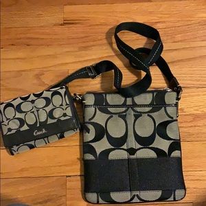 Coach Crossbody and wallet